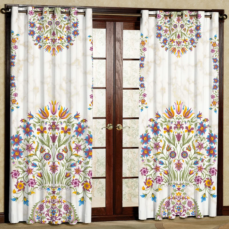 پرده مدل مخمل پانچی کد 4211k5 سایز 200x140 سانتی متر