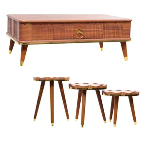 میز پذیرایی مدل لاکچری ja06 مجموعه 4 عددی