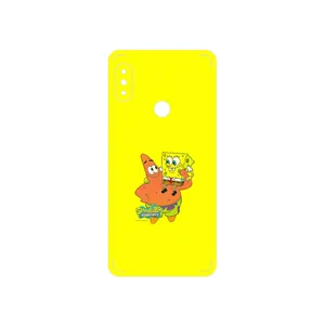 MAHOOT SpongeBob SquarePants Cover Sticker for Xiaomi Redmi Note 5 Pro