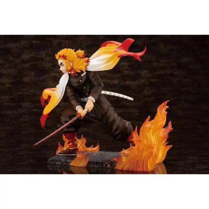 فیگور کوتوبوکیا مدل DEMON SLAYER KYOJURO RENGOKU ARTFX J STATUE BY KOTOBUKIYA