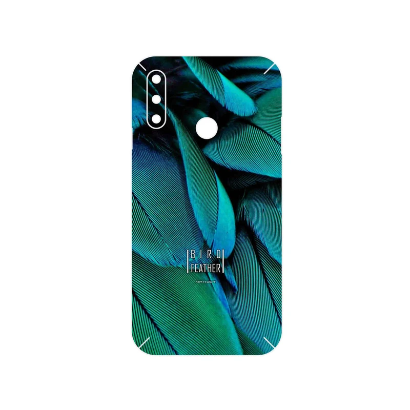 برچسب پوششی ماهوت مدل Green Feather مناسب برای گوشی موبایل ال جی W10