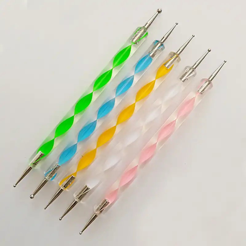 قلم طراحی ناخن مدل داتینگ kh327 بسته 5 عددی