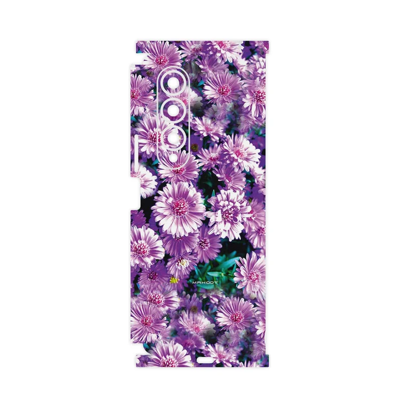برچسب پوششی ماهوت مدل Purple_Flower-FullSkin مناسب برای گوشی موبایل سامسونگ Galaxy Z Fold4