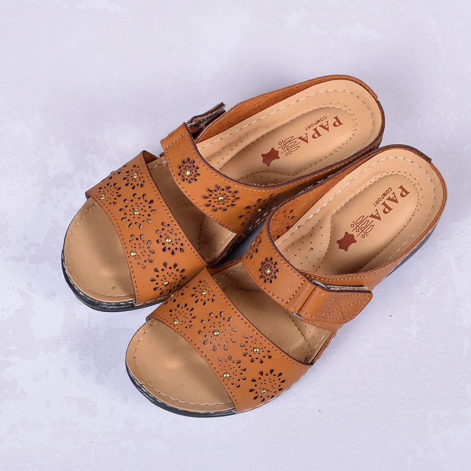 دمپایی زنانه پاپا کد 7450 - - 9