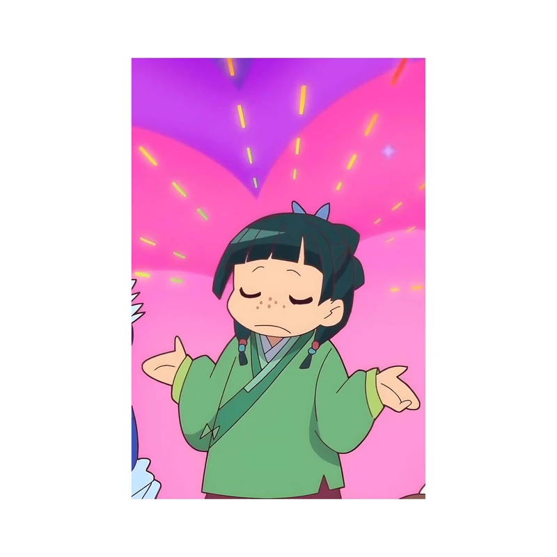 استیکر لپ تاپ و موبایل مدل انیمه طرح خاطرات داروساز مائومائو The Apothecary Diaries Maomao کد 4443