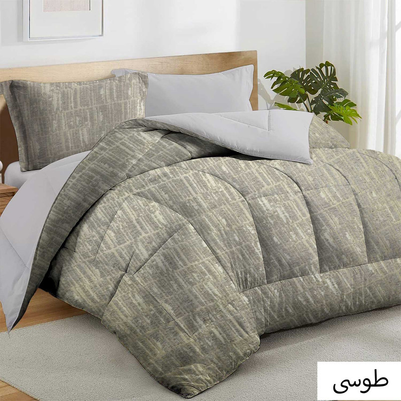 سرویس روتختی دو نفره 8 تکه نوپه هوم مدل مخمل شانل FR04