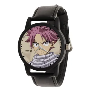 ساعت مچی عقربه ای ناکسیگو مدل Fairy Tail کد LF13151