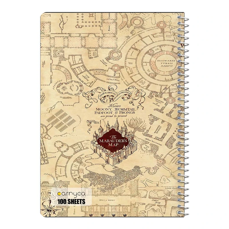 دفتر مشق 100 برگ سیمی کارنیکا طرح هری پاتر Harry Potter کد 98321