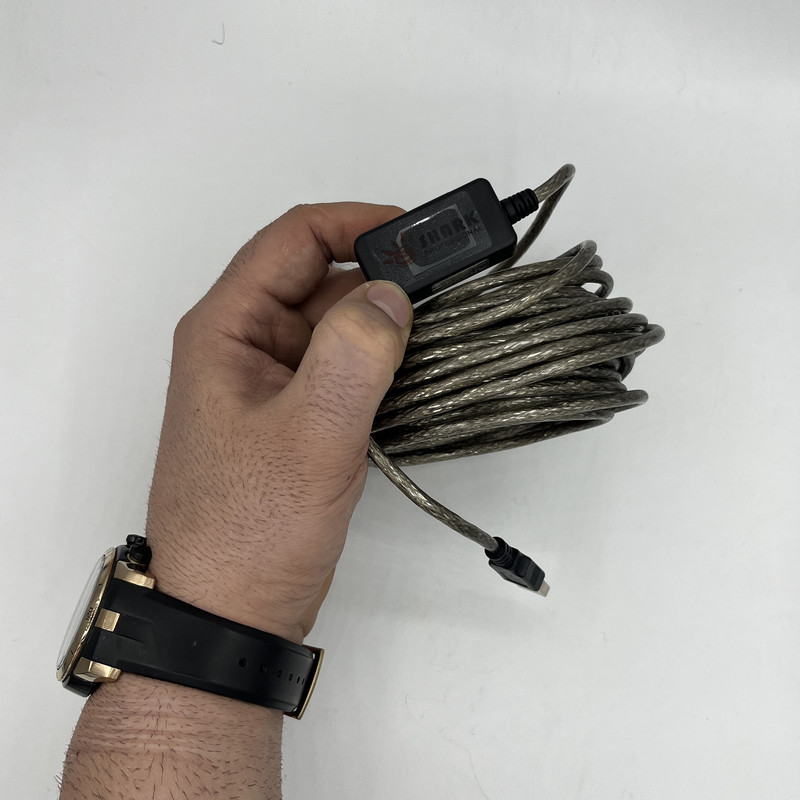 کابل افزایش طول USB 2.0 شارک مدل +CHIPSET طول 15 متر