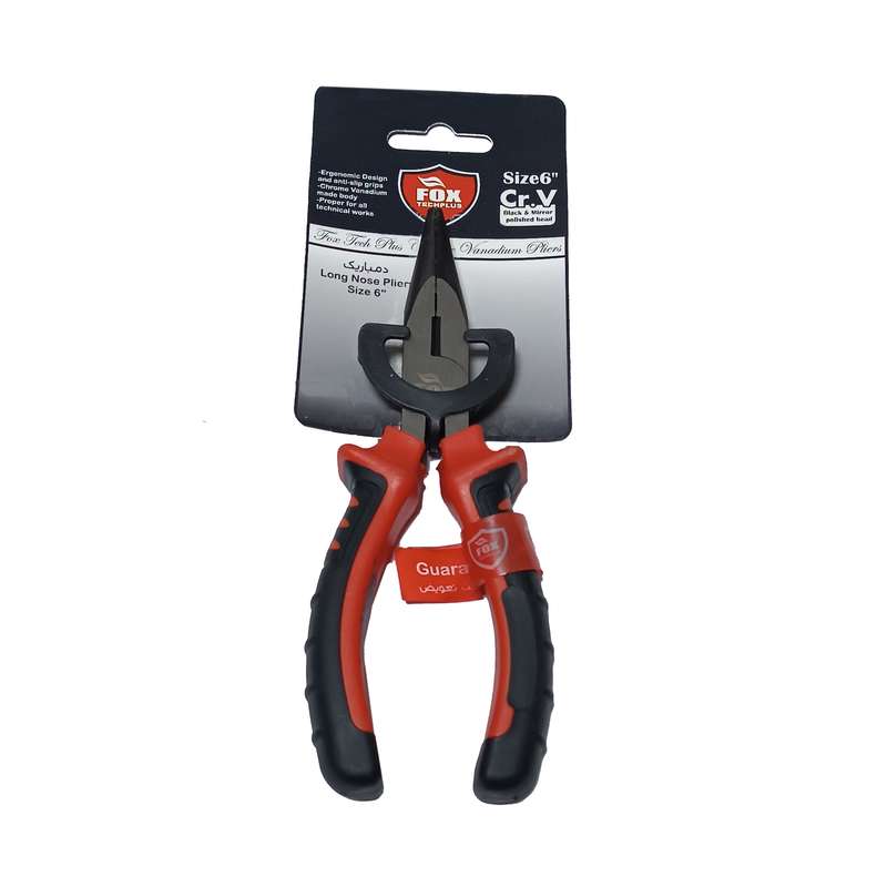 انبر دم باریک فاکس مدل P1 سایز 6 اینچ