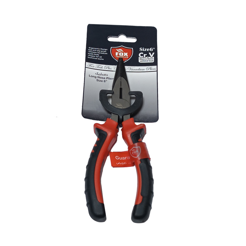 انبر دم باریک فاکس مدل P1 سایز 6 اینچ