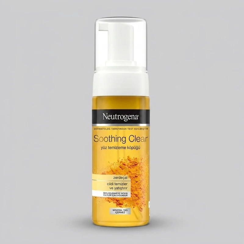 فوم شستشو صورت نوتروژینا مدل Soothing Clear حجم 150 میلی لیتر