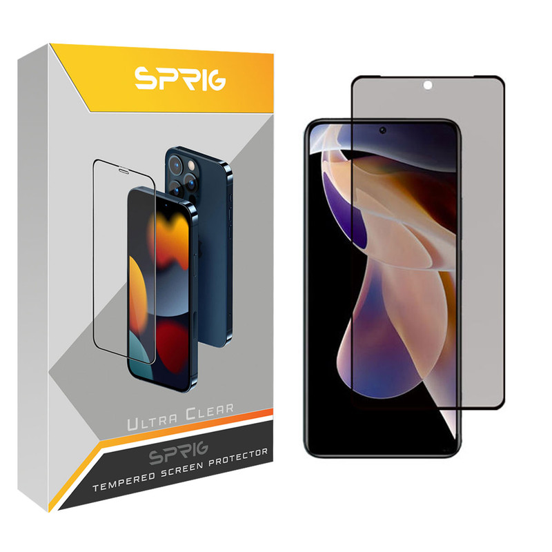 محافظ صفحه نمایش حریم شخصی اسپریگ مدل PRVSP مناسب برای گوشی موبایل شیائومی Redmi Note 11 Pro Plus 5G