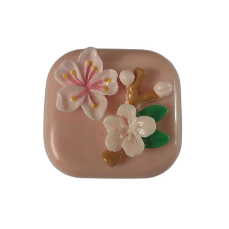 محافظ شارژر دیواری مدل گل و برگ مناسب برای شارژر 20 وات آیفونی به همراه محافظ کابل مجموعه 5 عددی‌