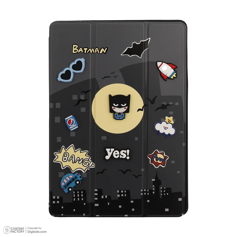 کیف کلاسوری دی کیس مدل Batman مناسب برای تبلت سامسونگ Galaxy Tab A9 Plus-11 Inch
