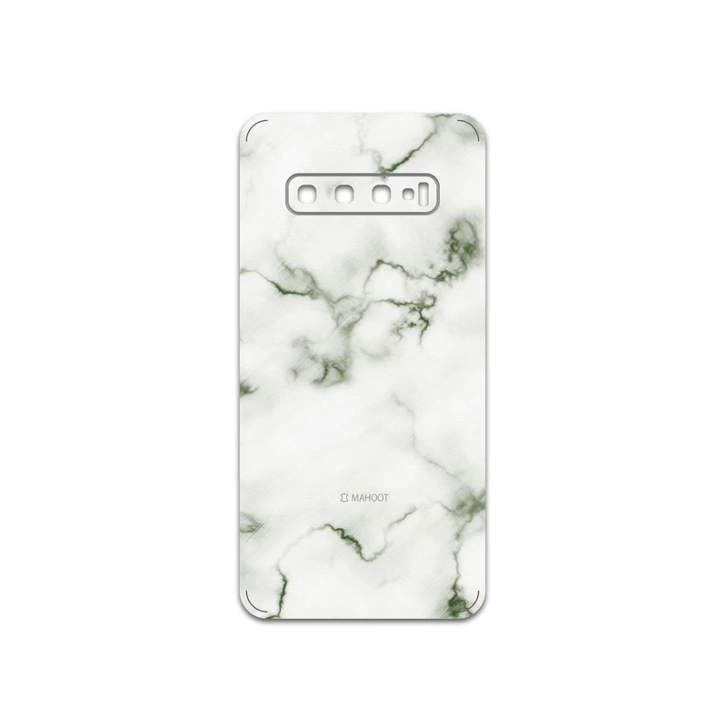 برچسب پوششی ماهوت مدل Blanco-Smoke-Marble مناسب برای گوشی موبایل سامسونگ Galaxy S10