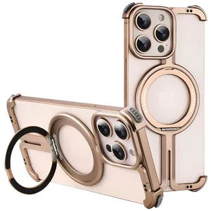 کاور مدل Frameless Ring مناسب برای گوشی موبایل اپل iPhone 16 Pro