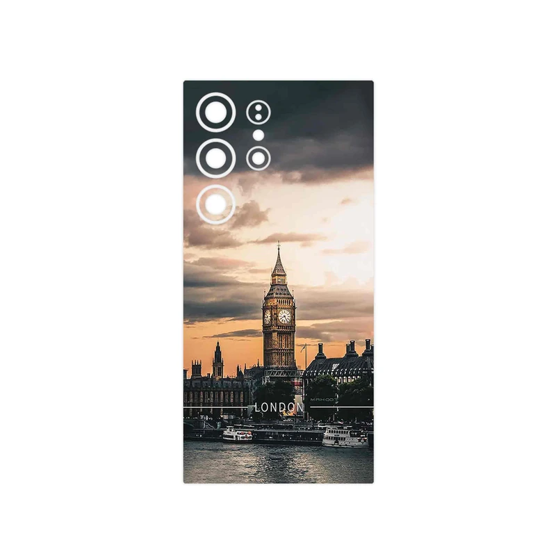 برچسب پوششی ماهوت مدل London_City مناسب برای گوشی موبایل سامسونگ Galaxy S24 Ultra