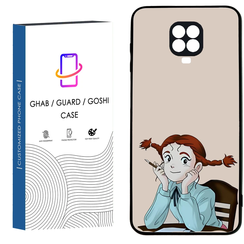 کاور قاب گارد گوشی طرح دخترانه کد 32 - TPU مناسب برای گوشی موبایل شیائومی Redmi Note 9s / Note 9 pro