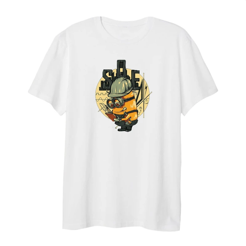 تی شرت لانگ زنانه مدل مینیون کد ۱