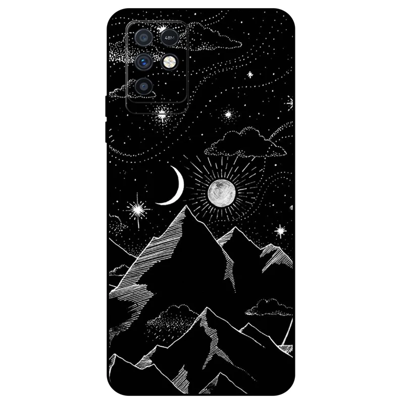 کاور مگافون طرح کوه مدل 8078 مناسب برای گوشی موبایل اینفینیکس Note 10