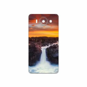 MAHOOT Waterfall Cover Sticker for Microsoft Lumia 950