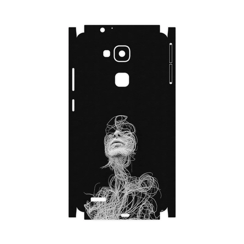 برچسب پوششی ماهوت مدل Strings Digital Art 2-FullSkin مناسب برای گوشی موبایل هوآوی Mate 7