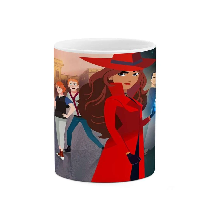 ماگ کاکتی مدل کارتون Carmen Sandiego کد mgh22361