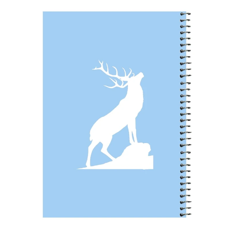 دفتر مشق 80 برگ اس جی مدل گوزن کد۲   