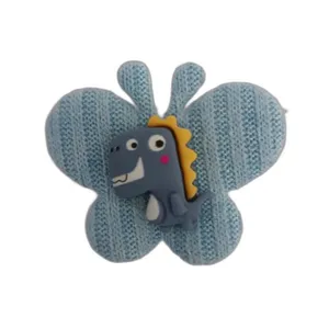 گیره مو دخترانه مدل پروانه ی عروسکی کد 3022