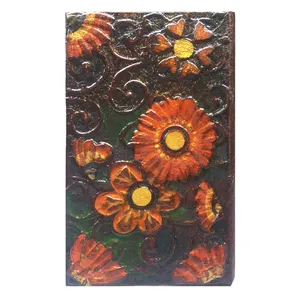 آینه جیبی مدل پاپیه ماشه کد M3D2C7