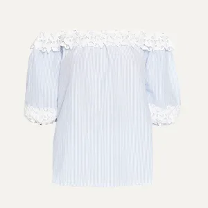 بلوز آستین سه ربع زنانه کوتون مدل 7YAF60124GW64M