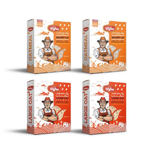 جو دوسر پرک صبحانه و درشت صنایع غذایی سالیان - 200 گرم