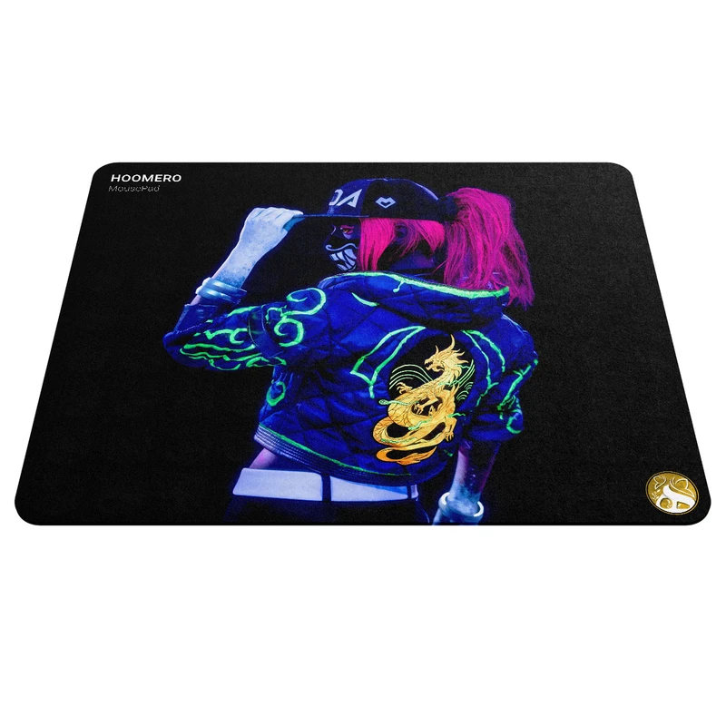 ماوس پد هومرو مدل A3360 طرح بازی kda akali league of legends