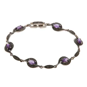 دستبند نقره زنانه مدل 141443