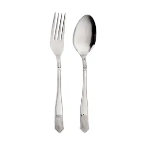 ست قاشق و چنگال 12 پارچه صنایع استیل ایران کد 555