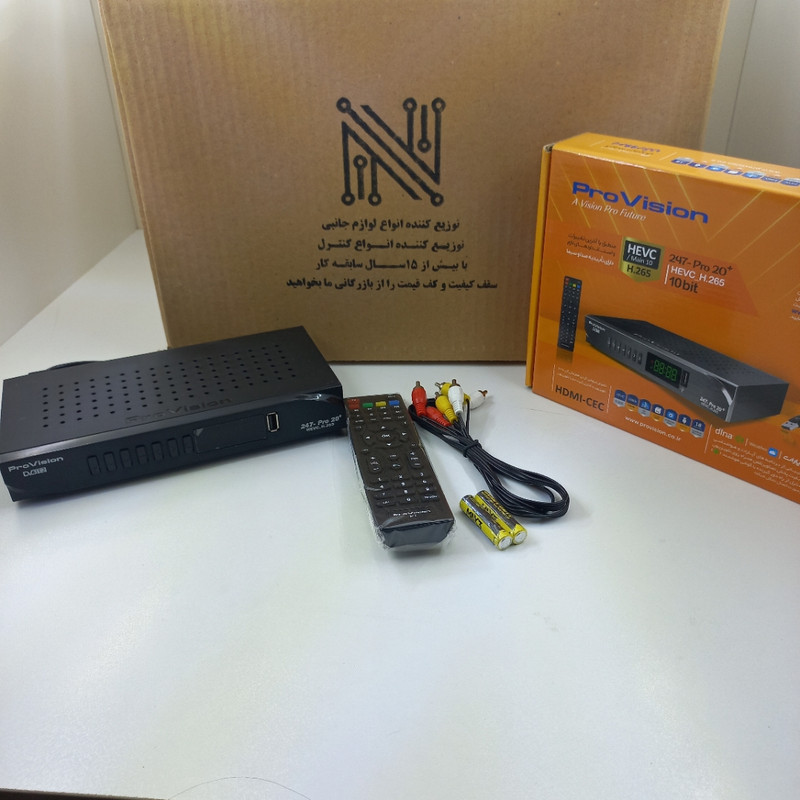 گیرنده دیجیتال DVB-T پروویژن مدل H.EVC64