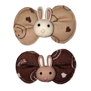 گیره مو دخترانه مدل خرگوش مجموعه ی 2 عددی