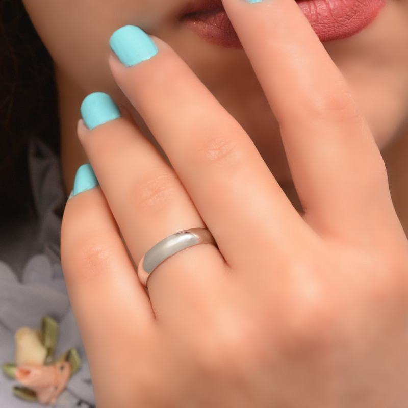 حلقه طلا 18 عیار زنانه طلای مستجابی مدل رینگی توپر کد 054 حلقه طلا 18 عیار زنانه طلای مستجابی مدل رینگی توپر کد 054