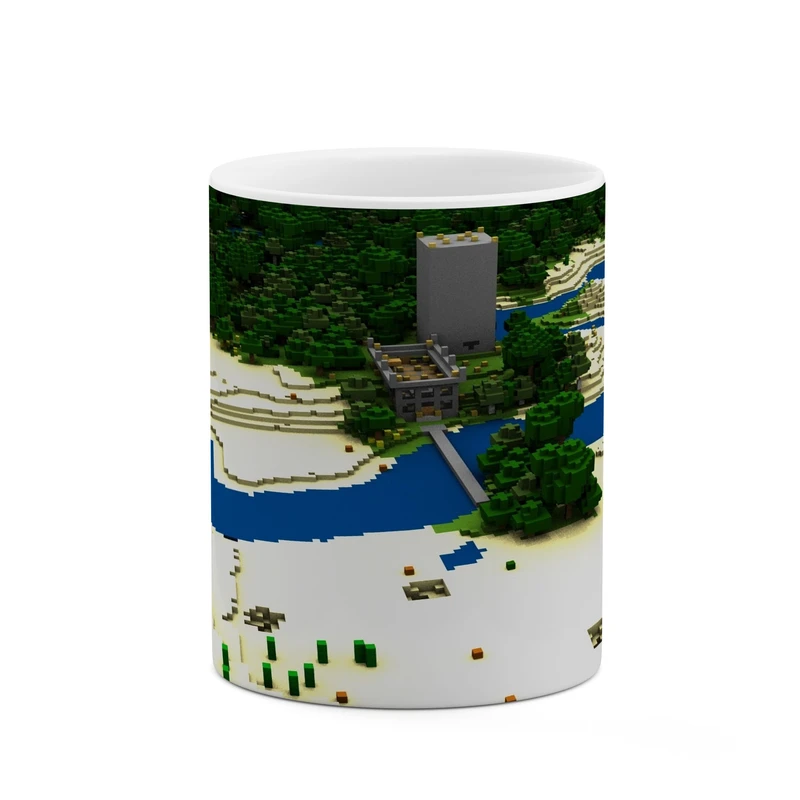 ماگ کاکتی طرح ماینکرافت minecraft مدل mgh41391