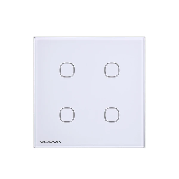 عکس شماره 6 : کلید لمسی هوشمند چهار پل مٌروا مدل js