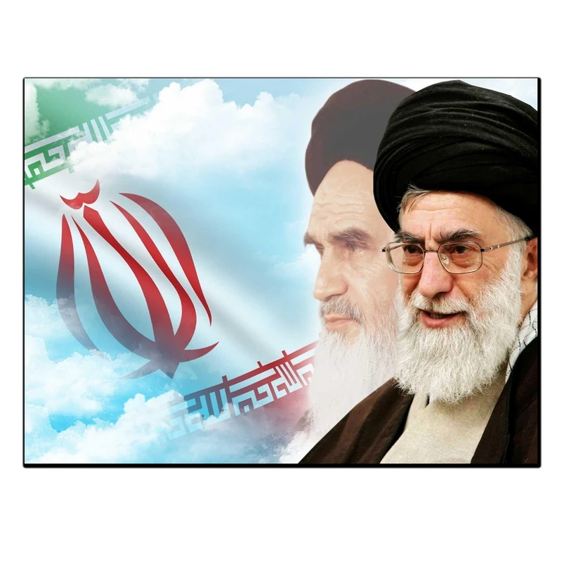تابلو شاسی بکلیت طرح رهبری آیت الله خامنه ای مدل SH-12170