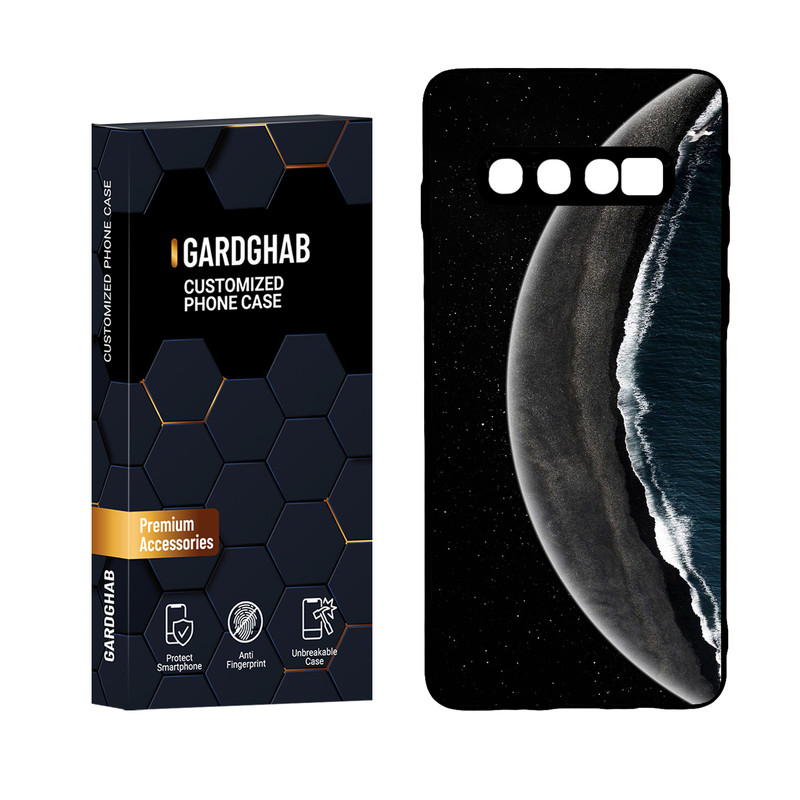 کاور گارد قاب مدل پشت گلس منظره و طبیعت مناسب برای گوشی موبایل سامسونگ Galaxy S10