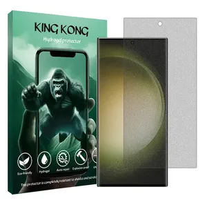 King Kong Tough model matte screen protector suitable for Samsung Galaxy S23 Ultra mobile phone