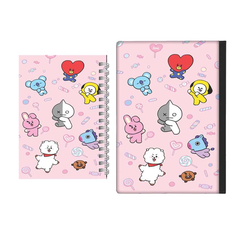 کلاسور مدل بی تی اس کد 2378 به همراه دفتر یادداشت