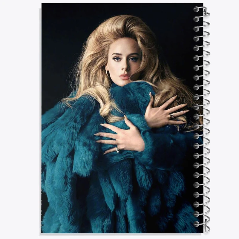 دفتر مشق 50 برگ خندالو مدل ادل Adele کد 19002