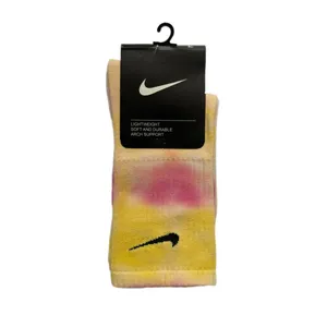 جوراب ورزشی ساق بلند زنانه طرح آبرنگی کد 009