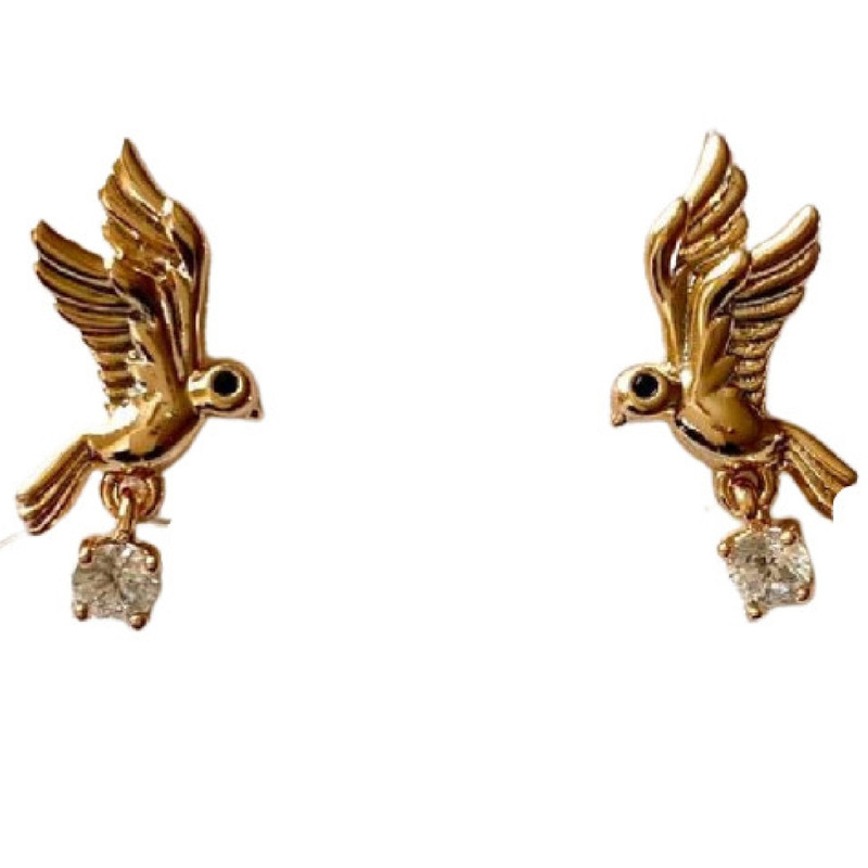 گوشواره دخترانه ژوپینگ مدل Xb34 گوشواره دخترانه ژوپینگ مدل Xb34