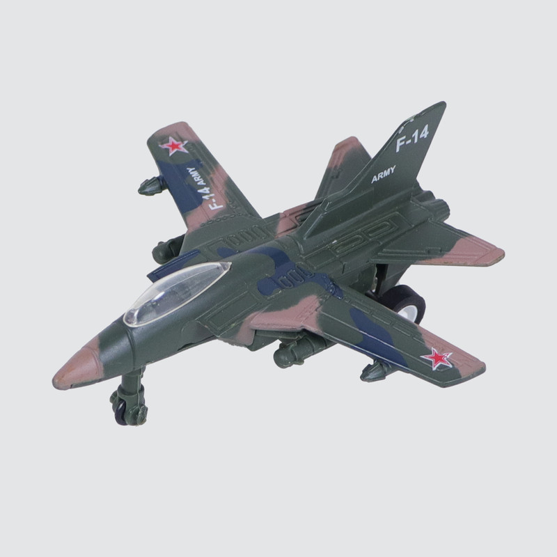هواپیما بازی مدل جنگنده f-14 فلزی