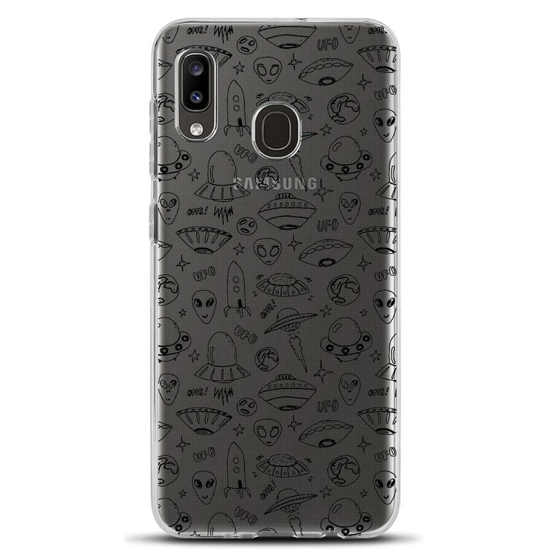کاور مگافون طرح یوفو مدل C46-B مناسب برای گوشی موبایل سامسونگ Galaxy A20 / A30